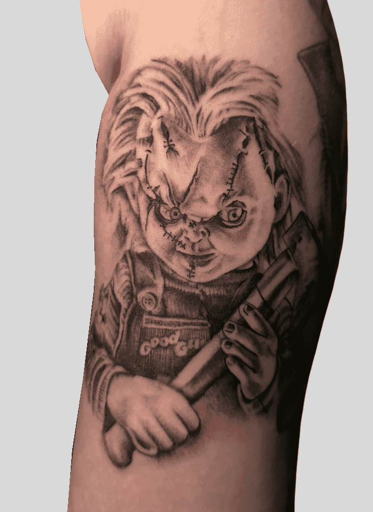 Chucky Tattoo Photograph