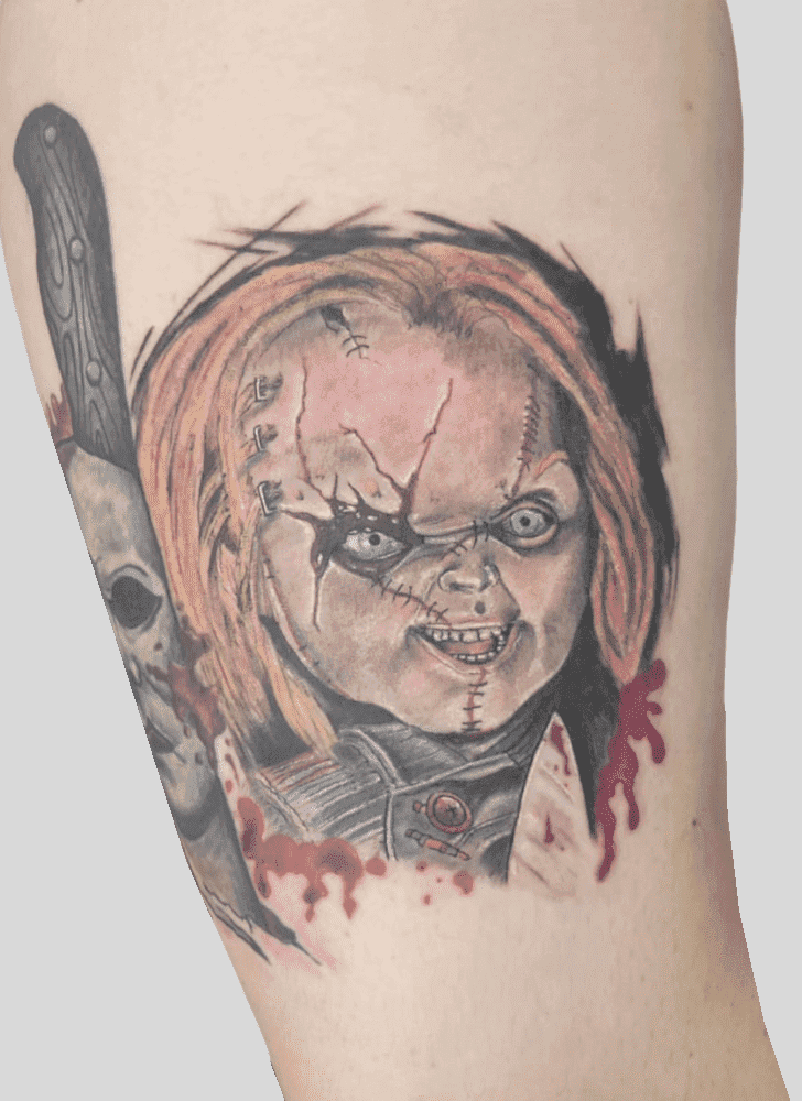 Chucky Tattoo Design Image