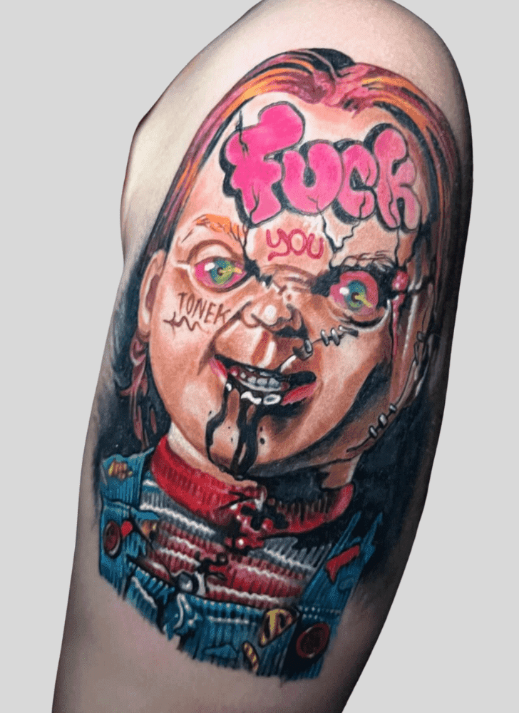 Chucky Tattoo Figure