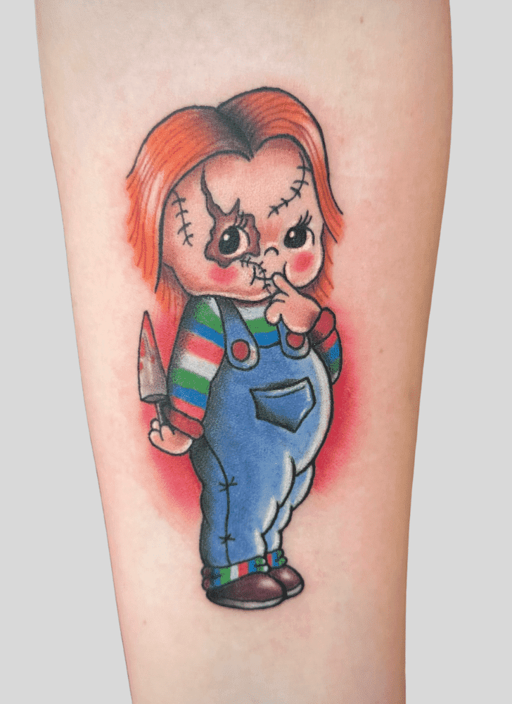 Chucky Tattoo Photograph