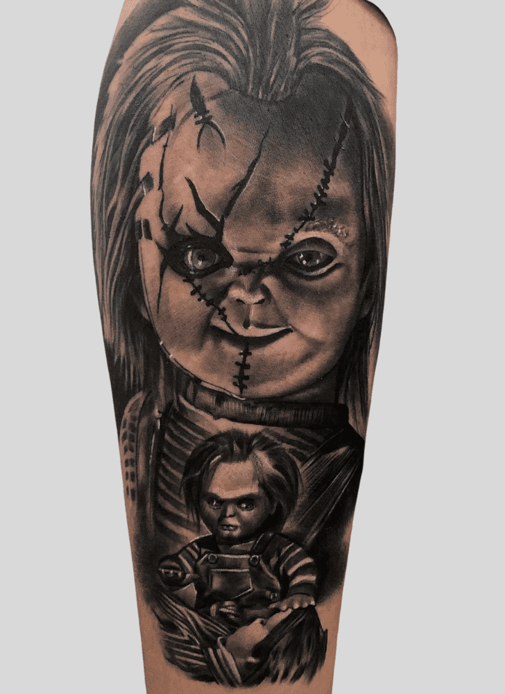 Chucky Tattoo Ink