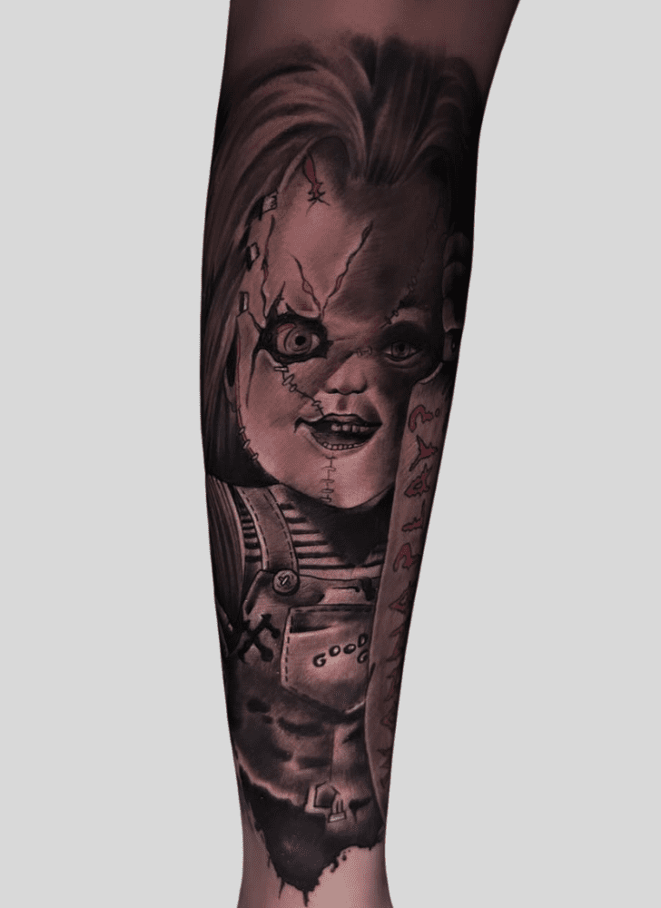 Chucky Tattoo Figure