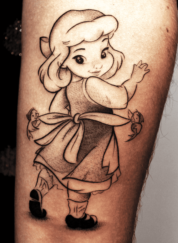 Cinderella Tattoo Photograph