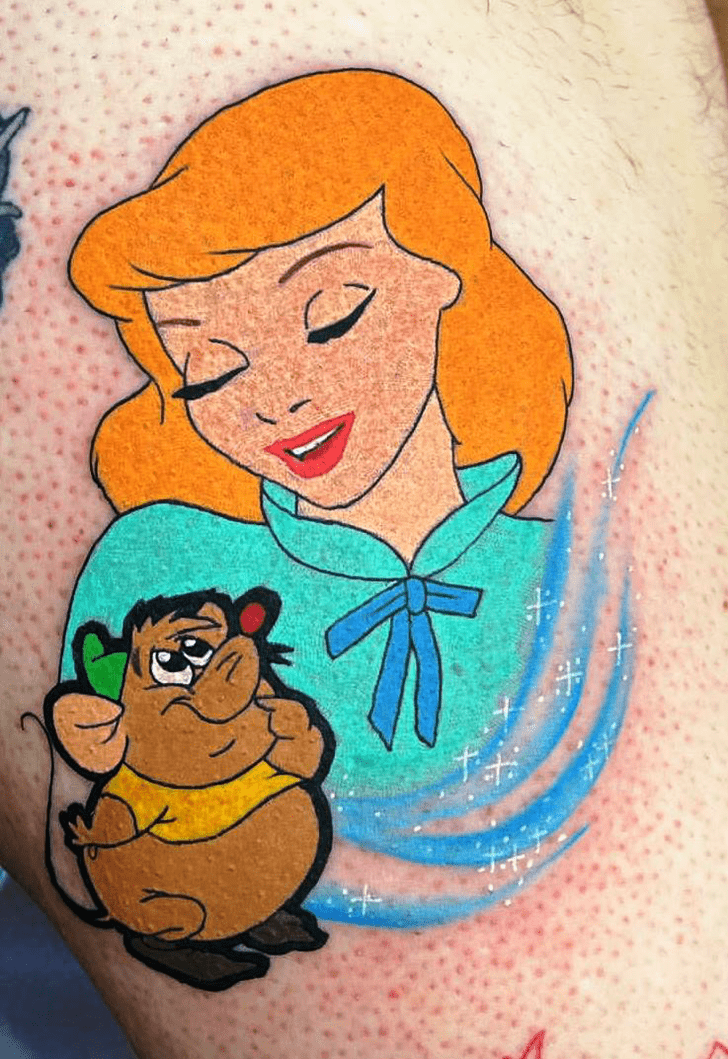 Cinderella Tattoo Portrait