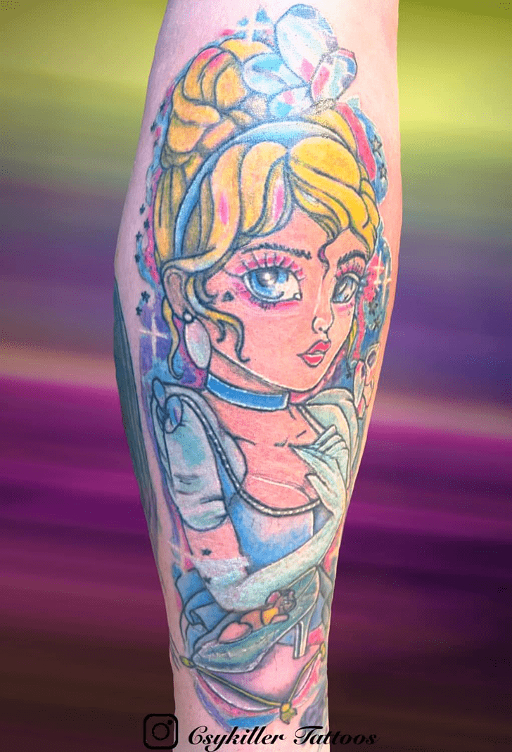 Cinderella Tattoo Shot