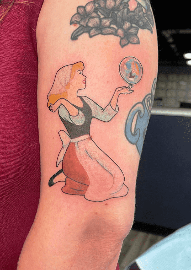 Cinderella Tattoo Photograph