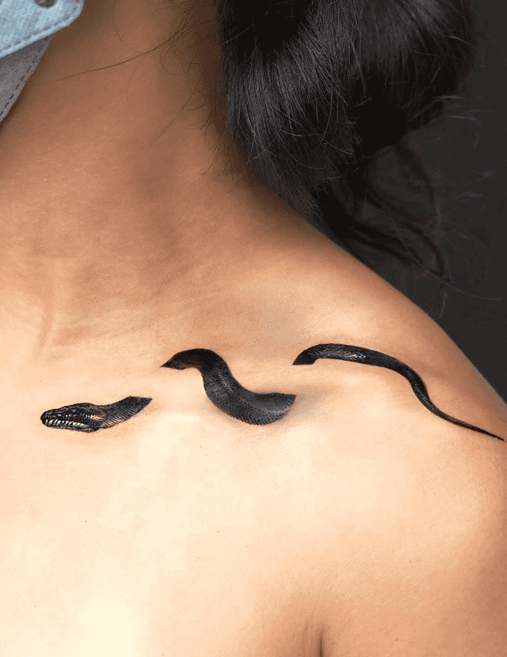 Clavicle Tattoo Ink