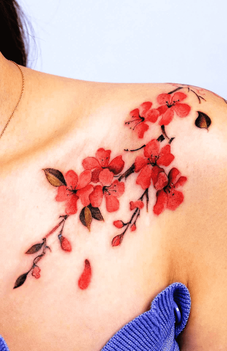 Clavicle Tattoo Portrait