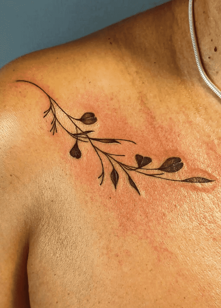 Clavicle Tattoo Portrait