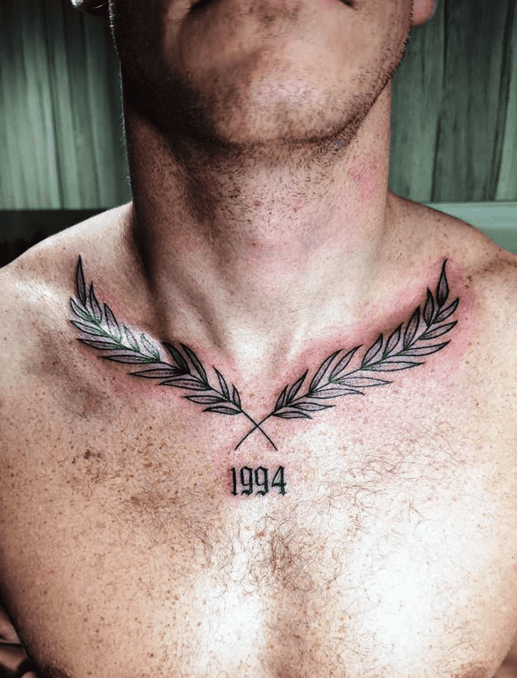 Clavicle Tattoo Ink