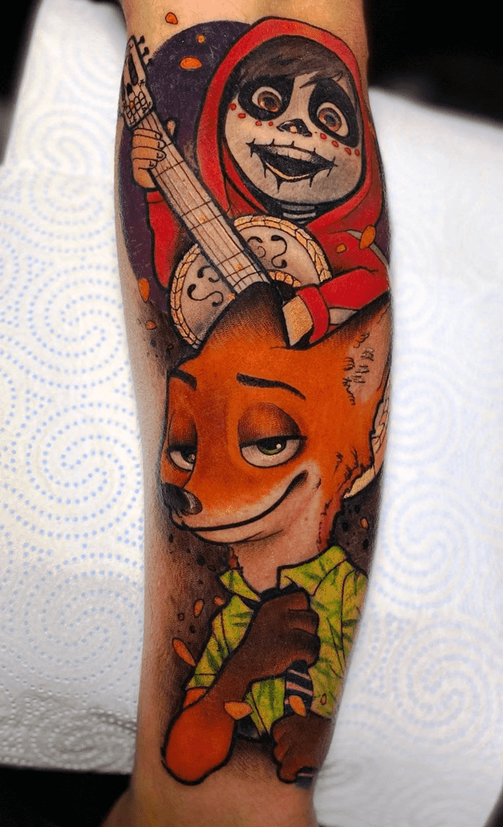 Coco Tattoo Figure