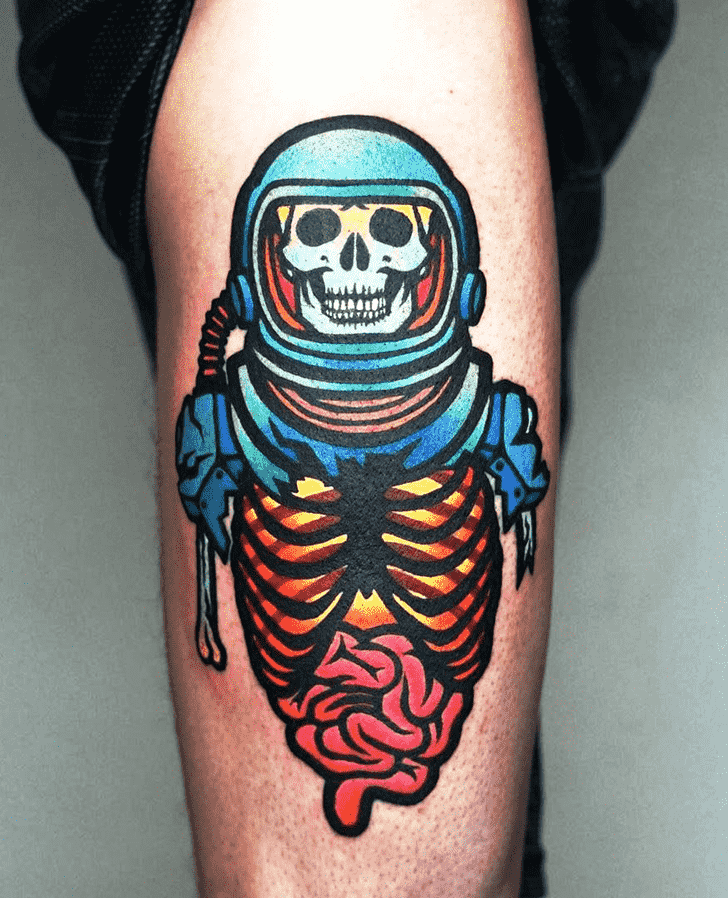 Color Tattoo Figure