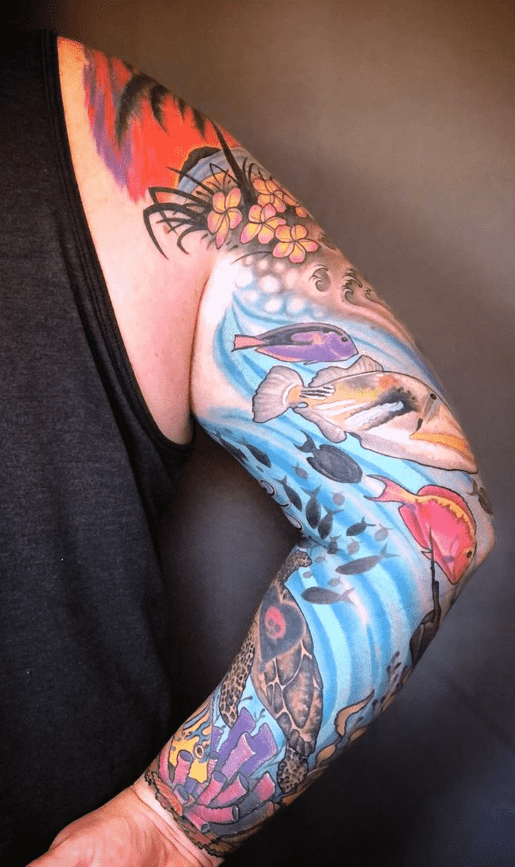 Colourfish Tattoo Shot