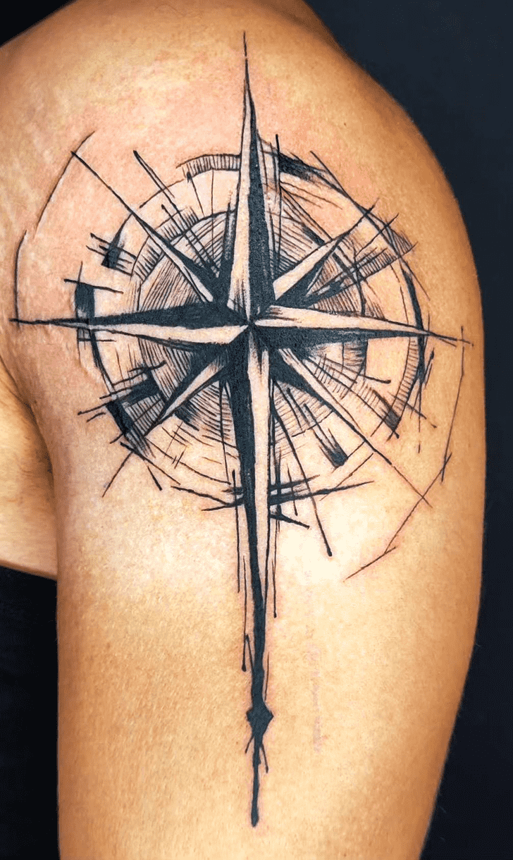 Compass Tattoo Photos