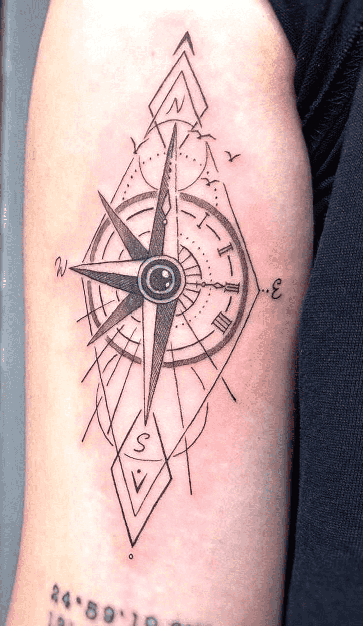 Compass Tattoo Photos