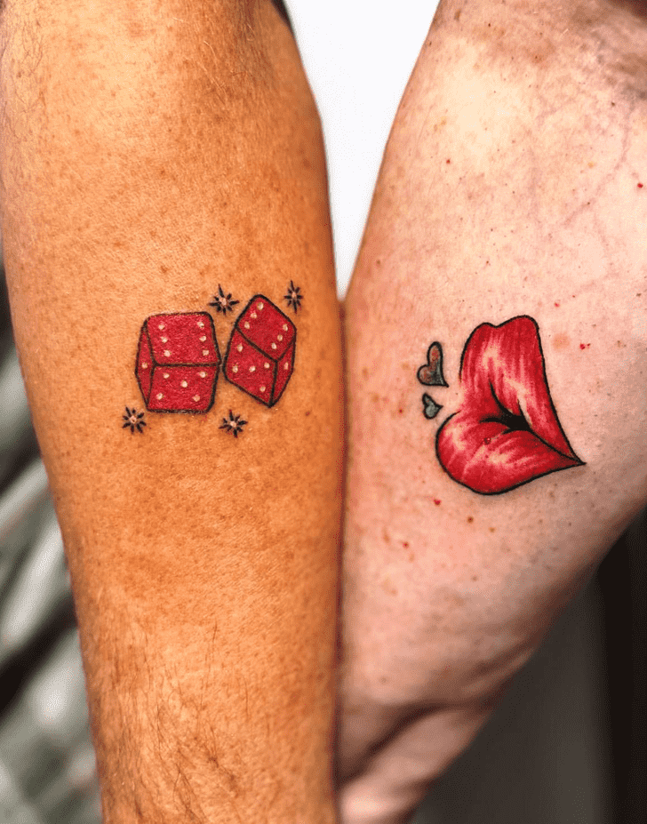 Couples Tattoo Design Image