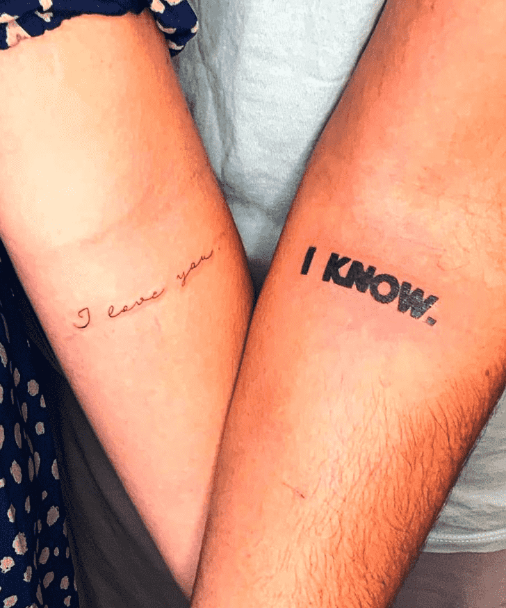 Couples Tattoo Photo