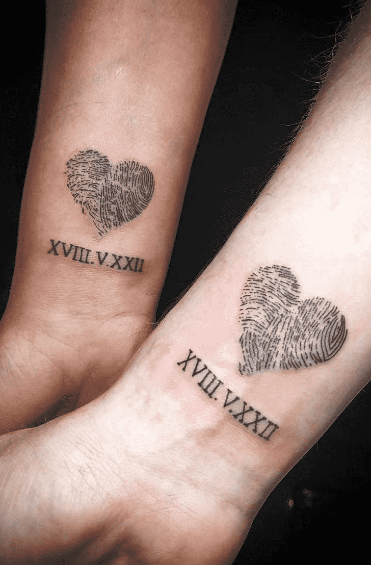 Couples Tattoo Design Image