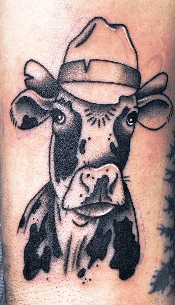 Cow Tattoo Photo