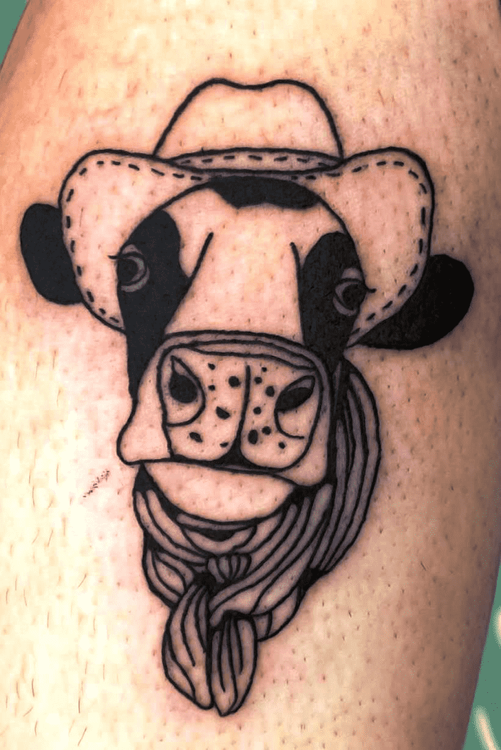 Cow Tattoo Snapshot