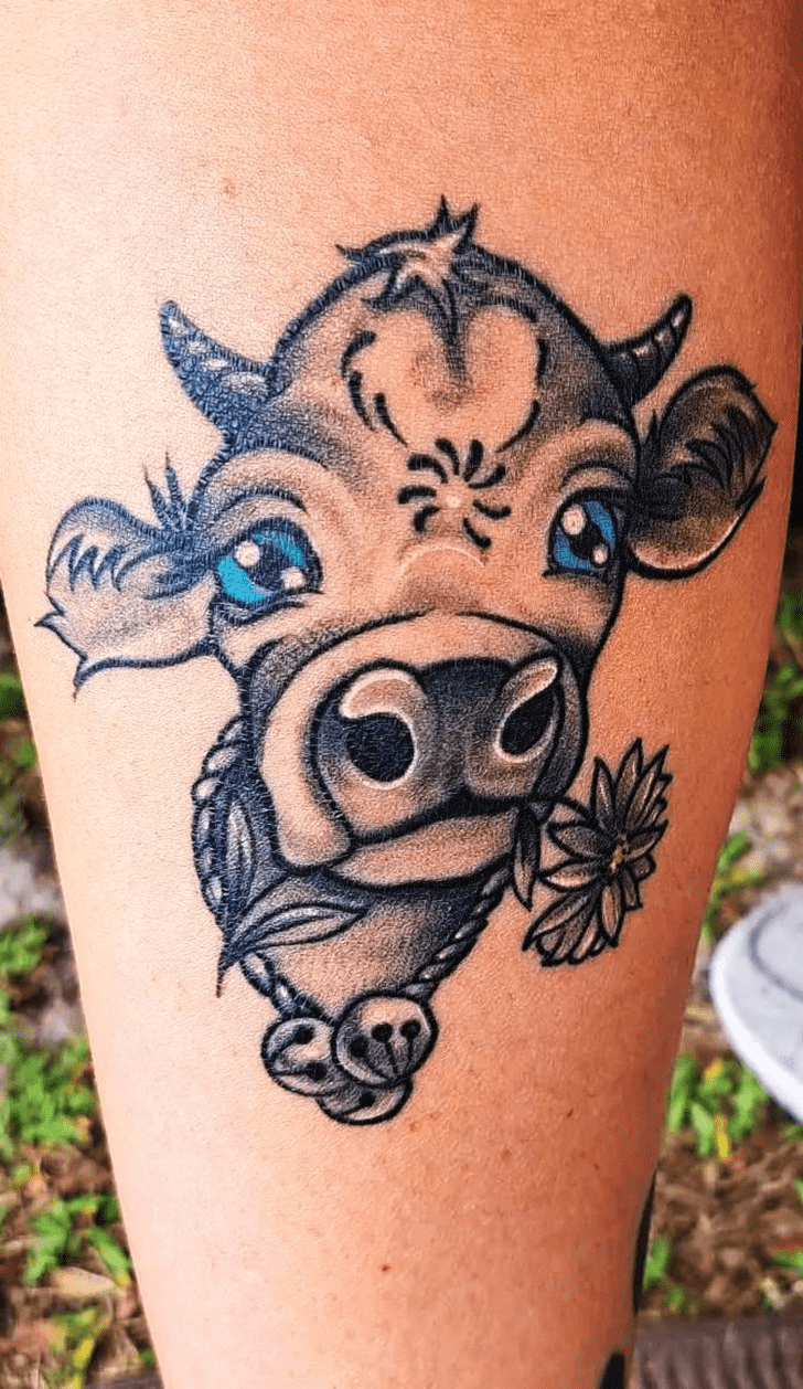 Cow Tattoo Ink