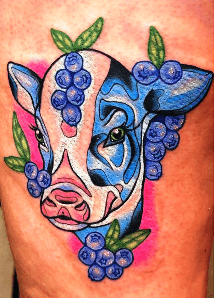 Cow Tattoo Snapshot