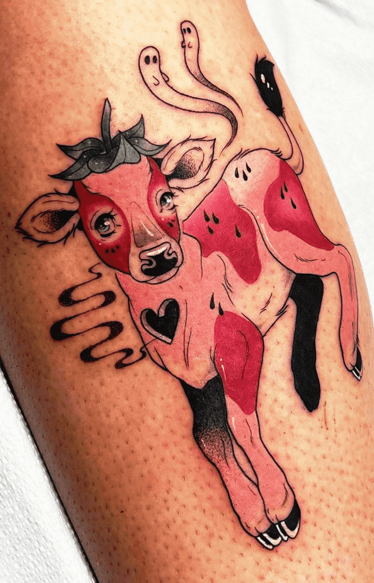 Cow Tattoo Snapshot