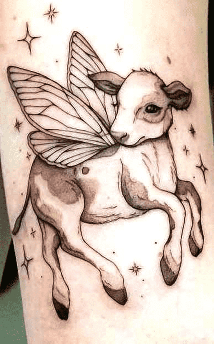 Cow Tattoo Picture