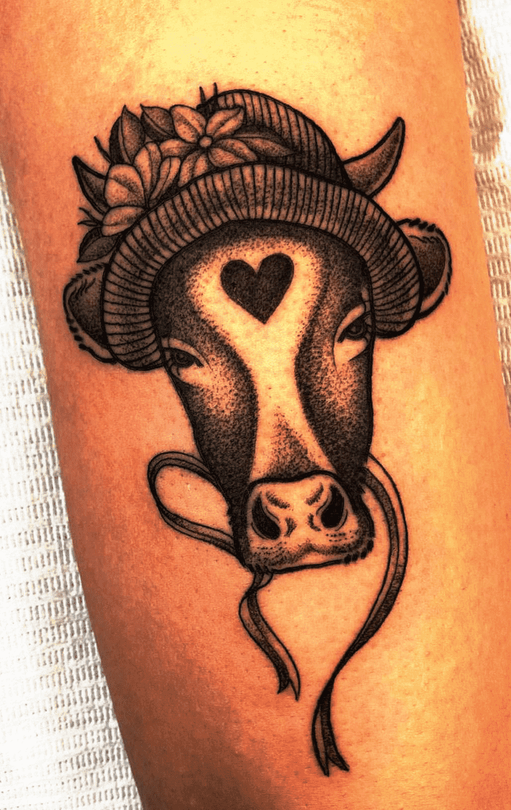 Cow Tattoo Snapshot