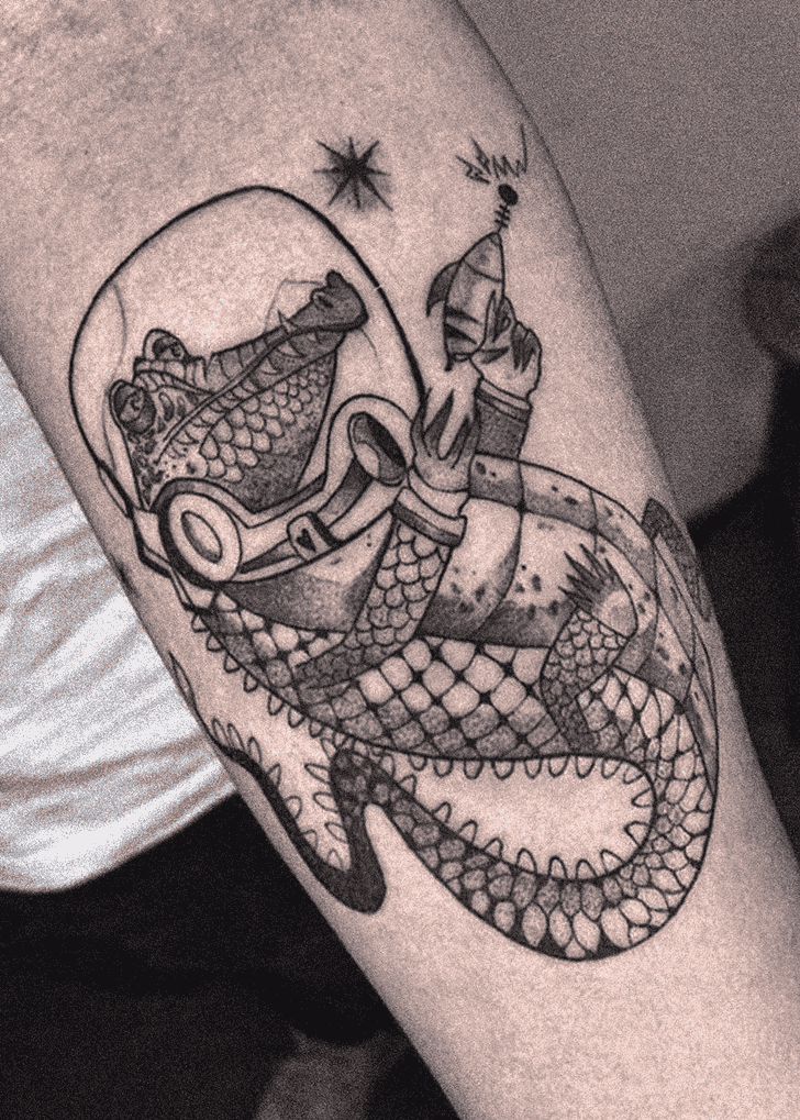 Crocodile Tattoo Snapshot