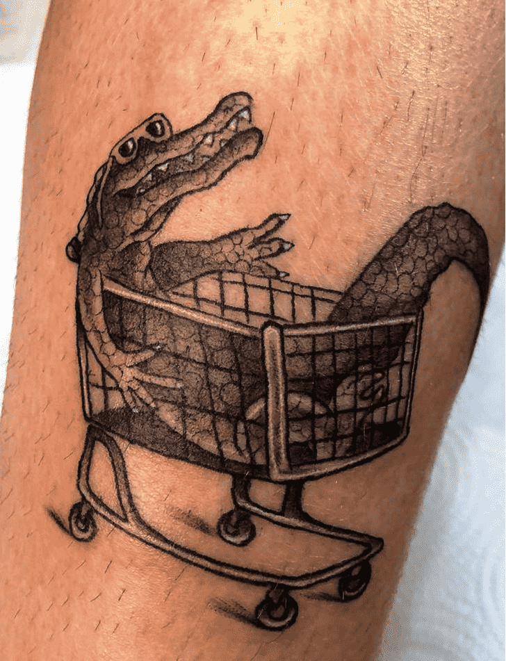 Crocodile Tattoo Ink