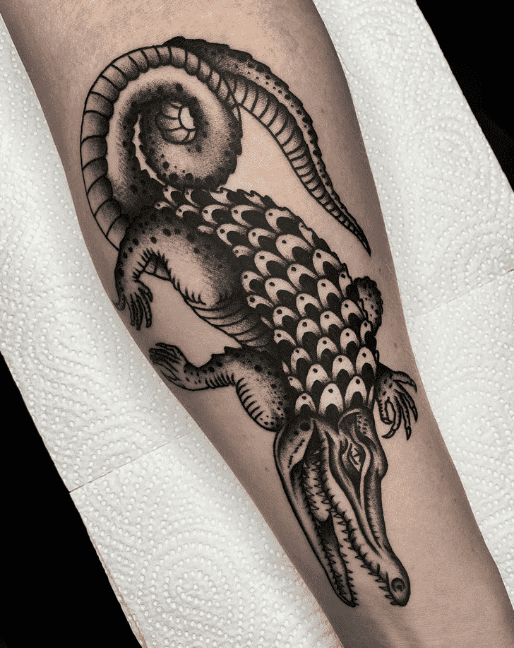 Crocodile Tattoo Snapshot