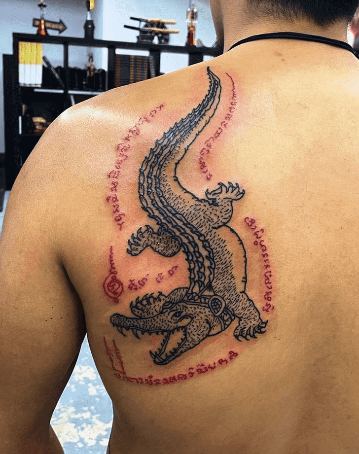 Crocodile Tattoo Picture