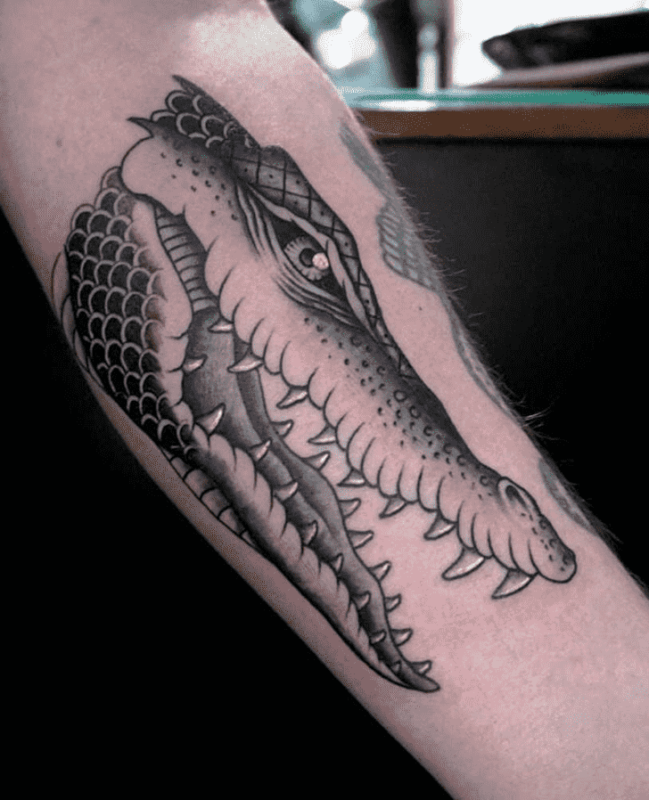 Crocodile Tattoo Picture