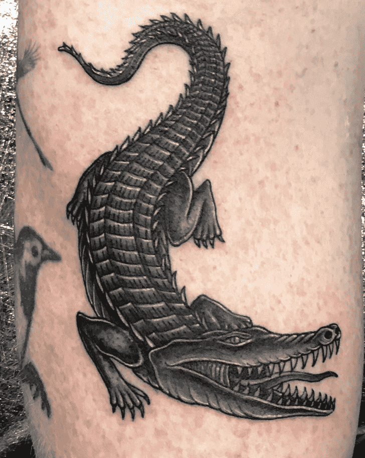 Crocodile Tattoo Ink