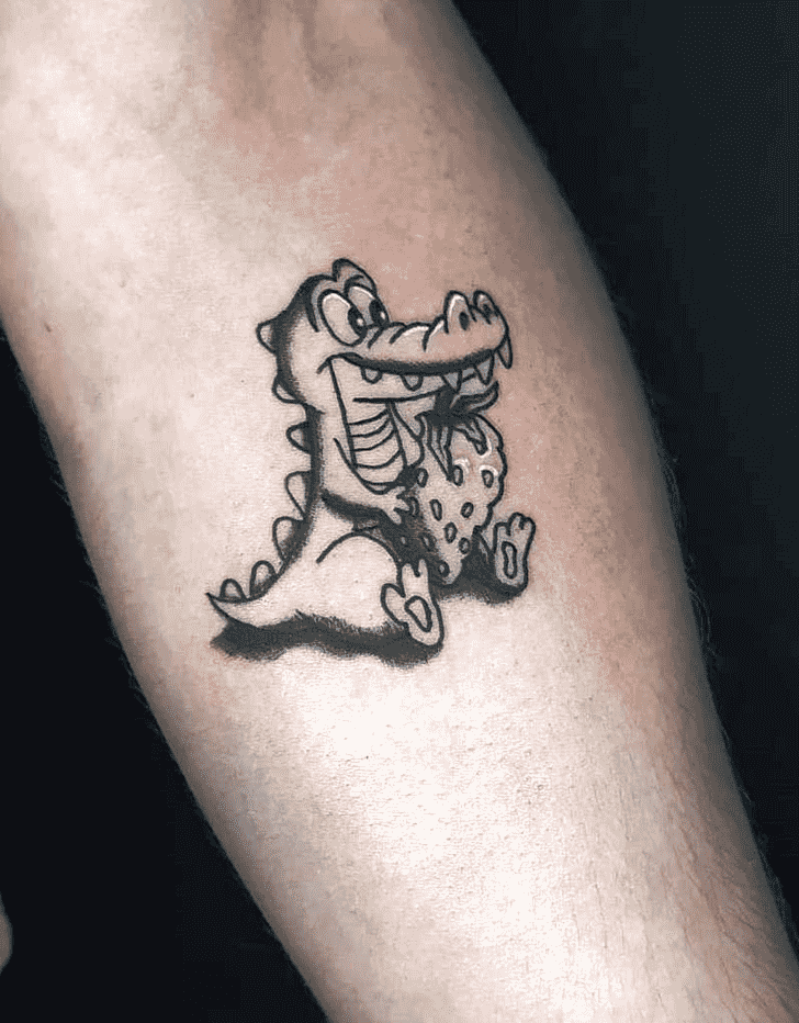 Crocodile Tattoo Design Image