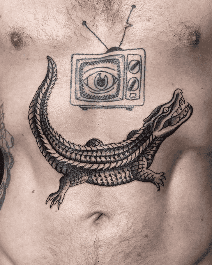 Crocodile Tattoo Photo