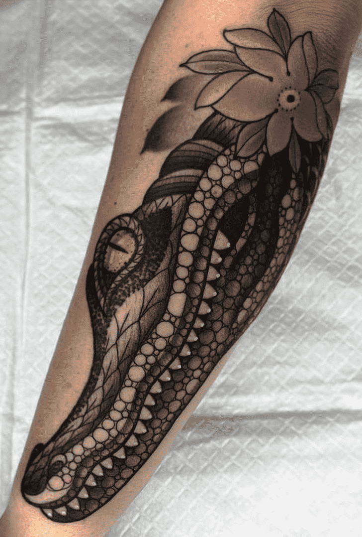 Crocodile Tattoo Ink