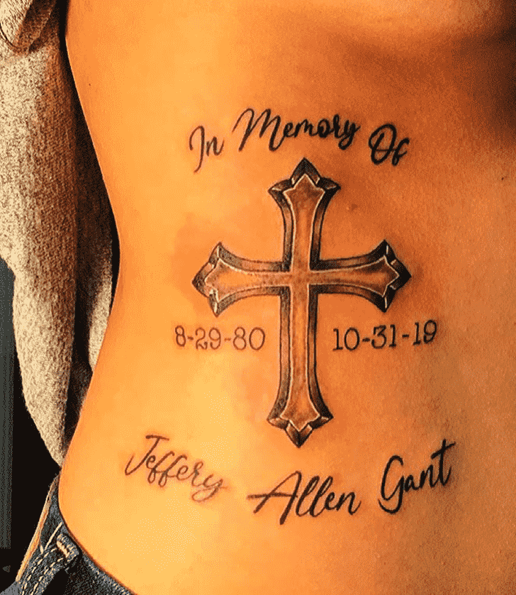 Cross Tattoo Snapshot