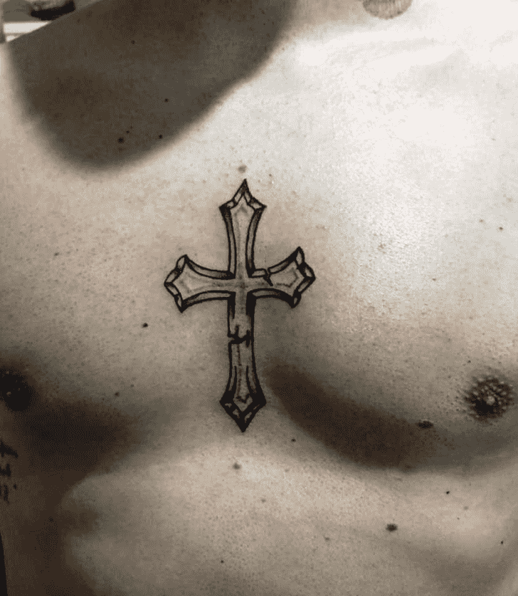 Cross Tattoo Figure