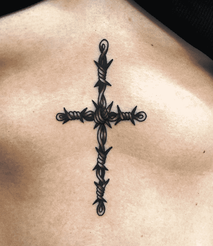 Cross Tattoo Snapshot