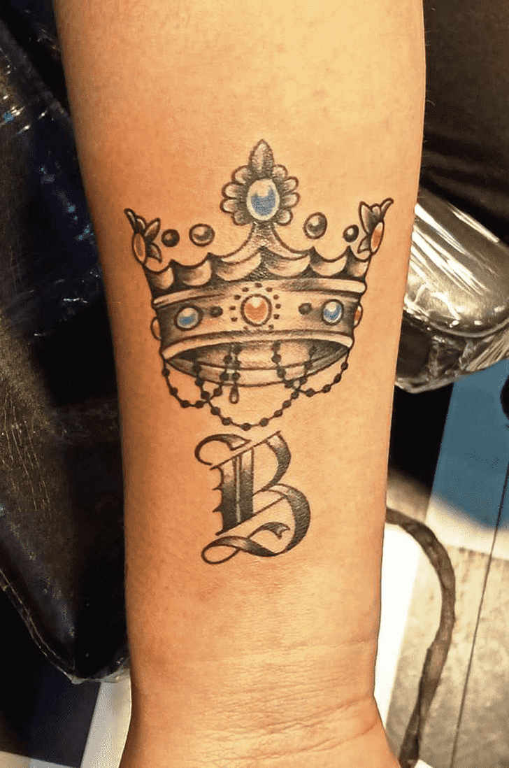 Crown Tattoo Portrait