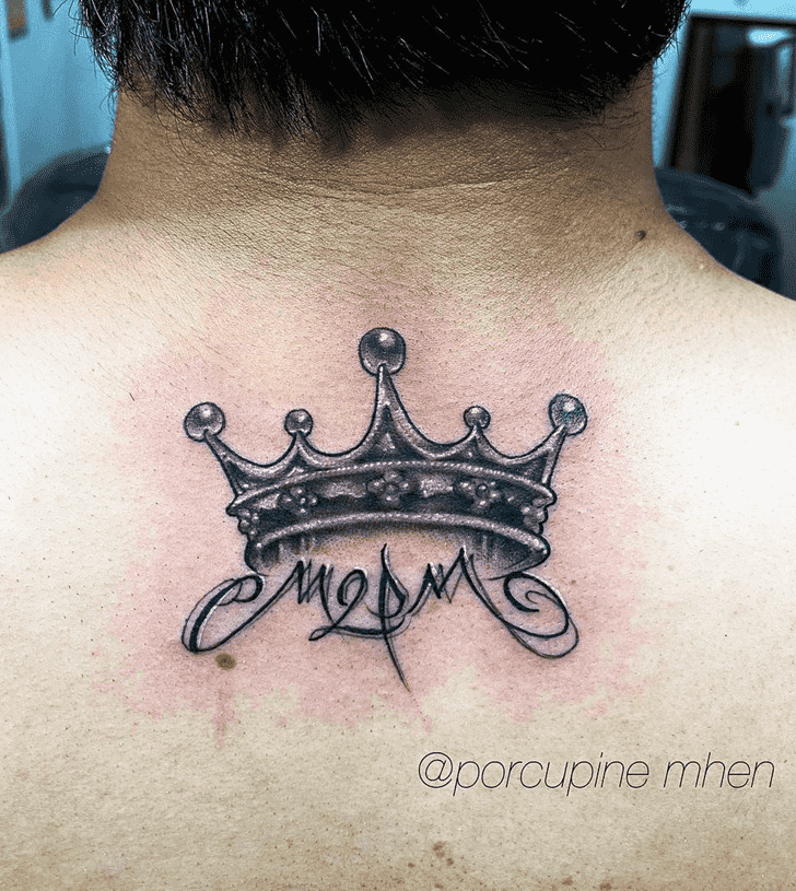 Crown Tattoo Ink