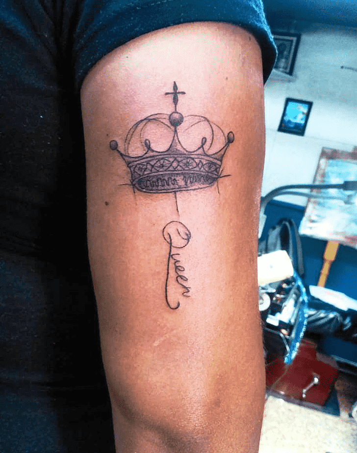 Crown Tattoo Ink