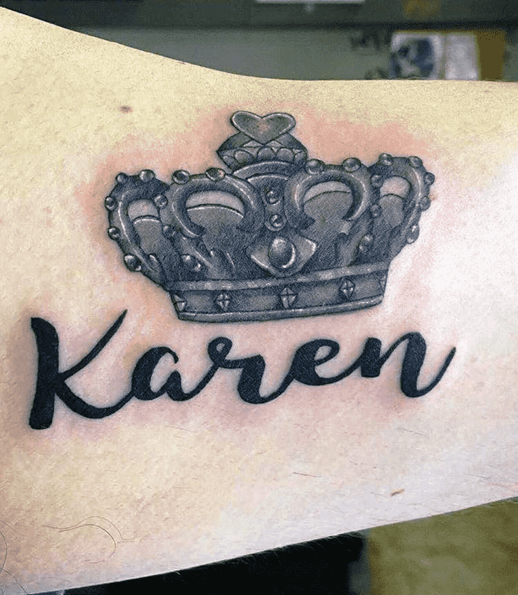 Crown Tattoo Shot