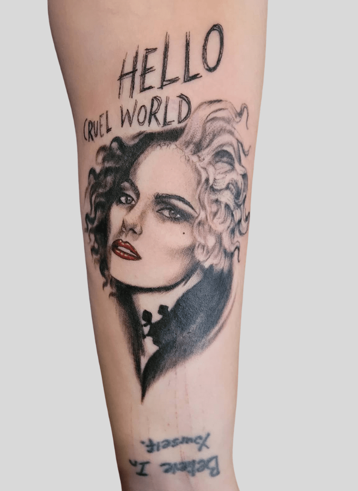 Cruella Tattoo Photograph