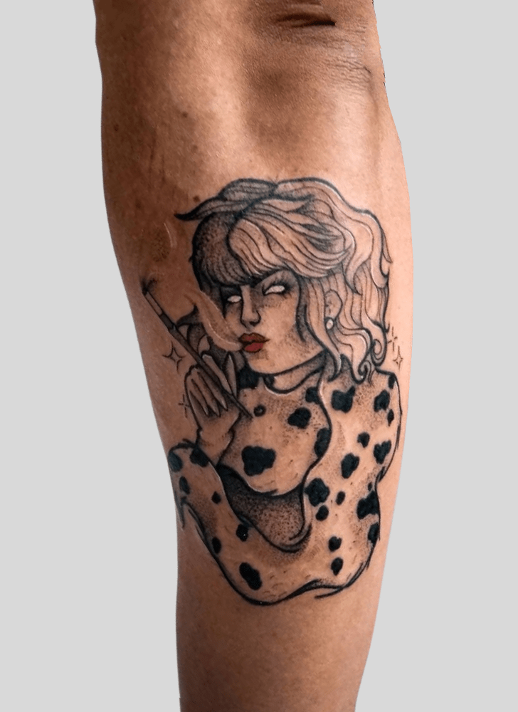 Cruella Tattoo Portrait