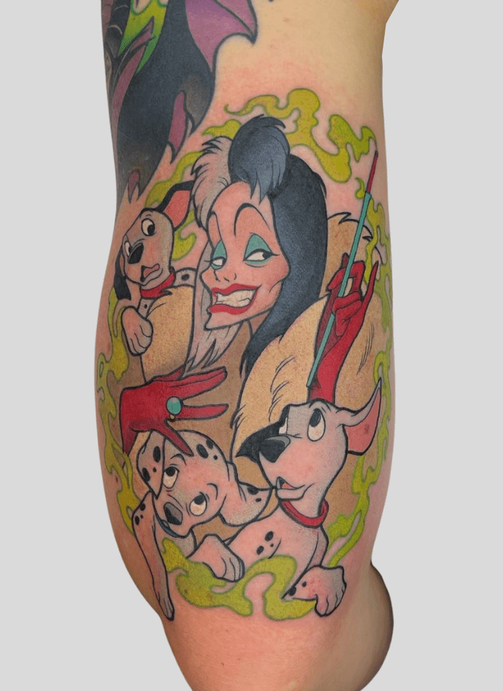 Cruella Tattoo Snapshot