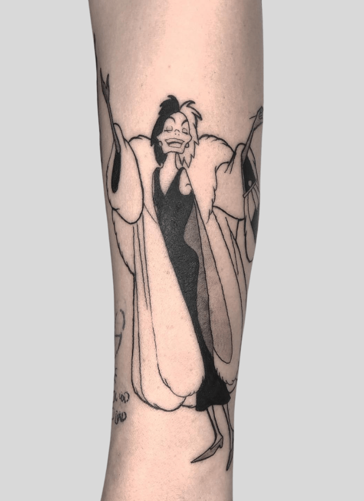 Cruella Tattoo Photos