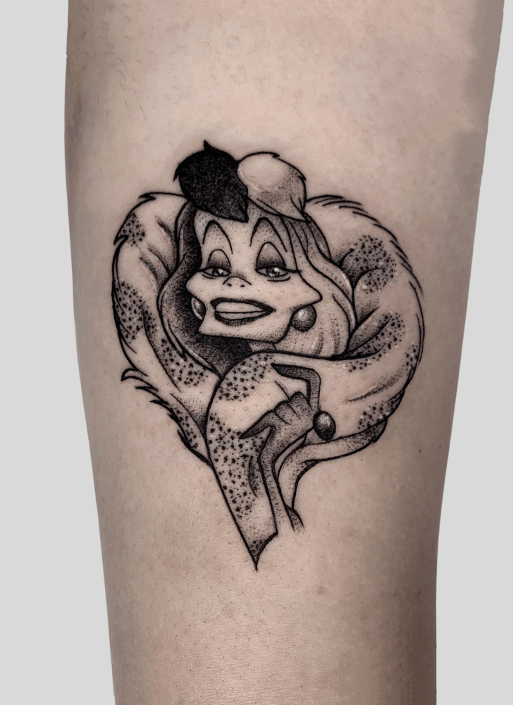 Cruella Tattoo Figure